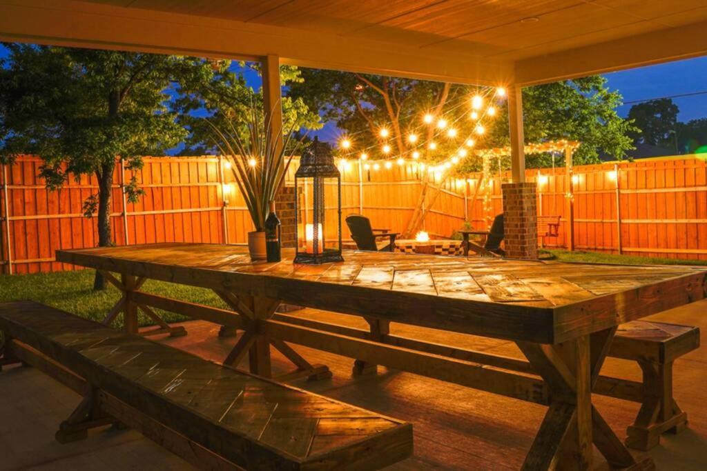 Dallas 4Br Large Yard W Hot Tub , Fire Pit And Basketball Hoop Exteriör bild